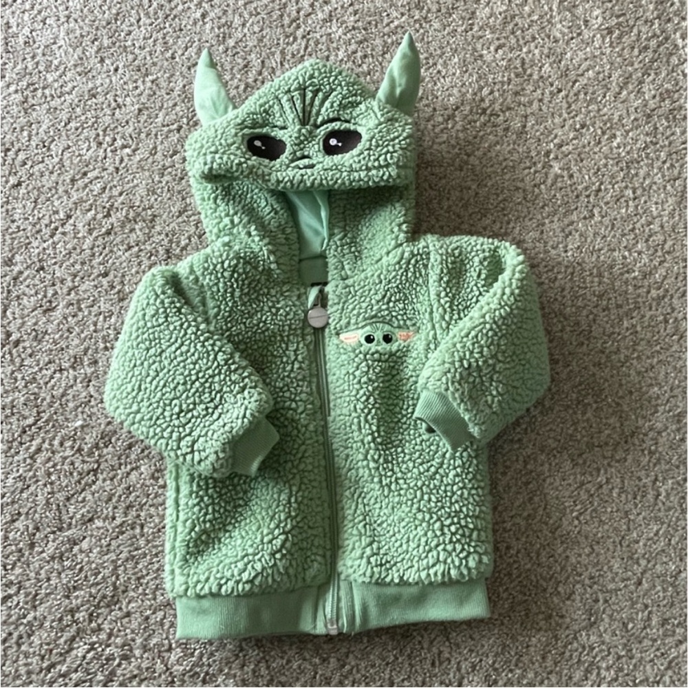 Grogu Baby Yoda Sherpa Jacket